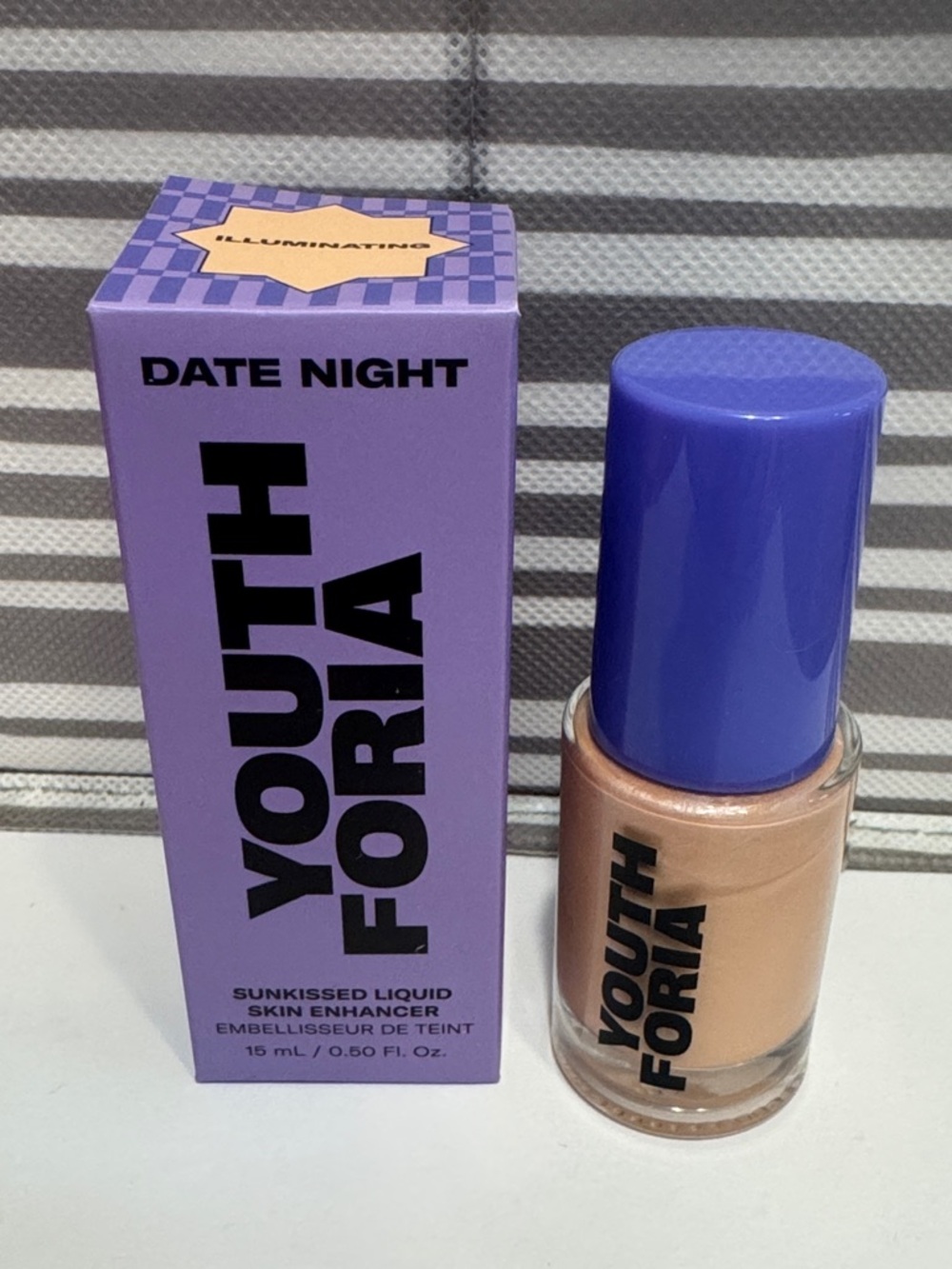Youthforia Date Night Sunkissed Liquid Skin Enhancer - Gold/ Illuminating